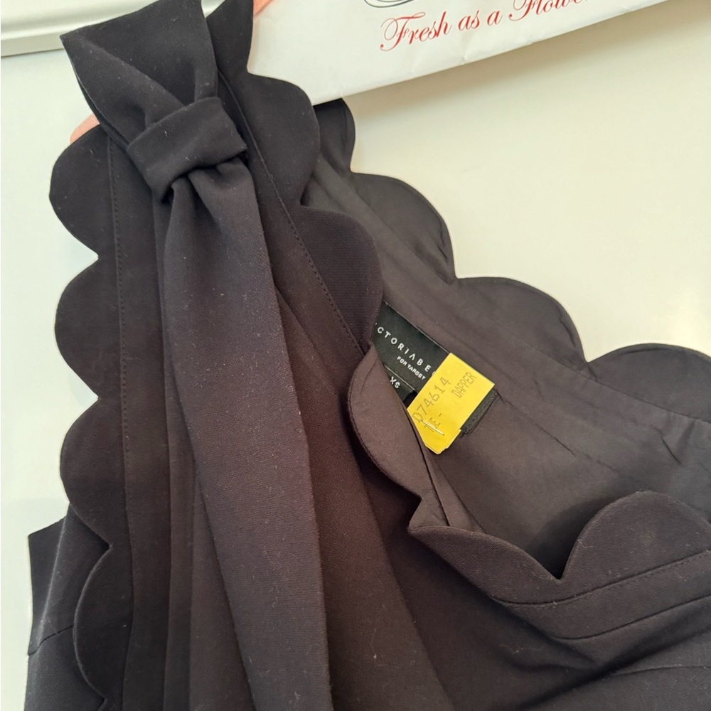 Victoria Beckham Scallop Dress View 4